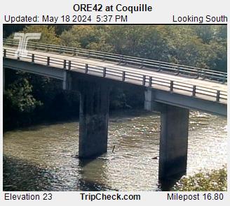 Traffic Cam ORE42 at Coquille